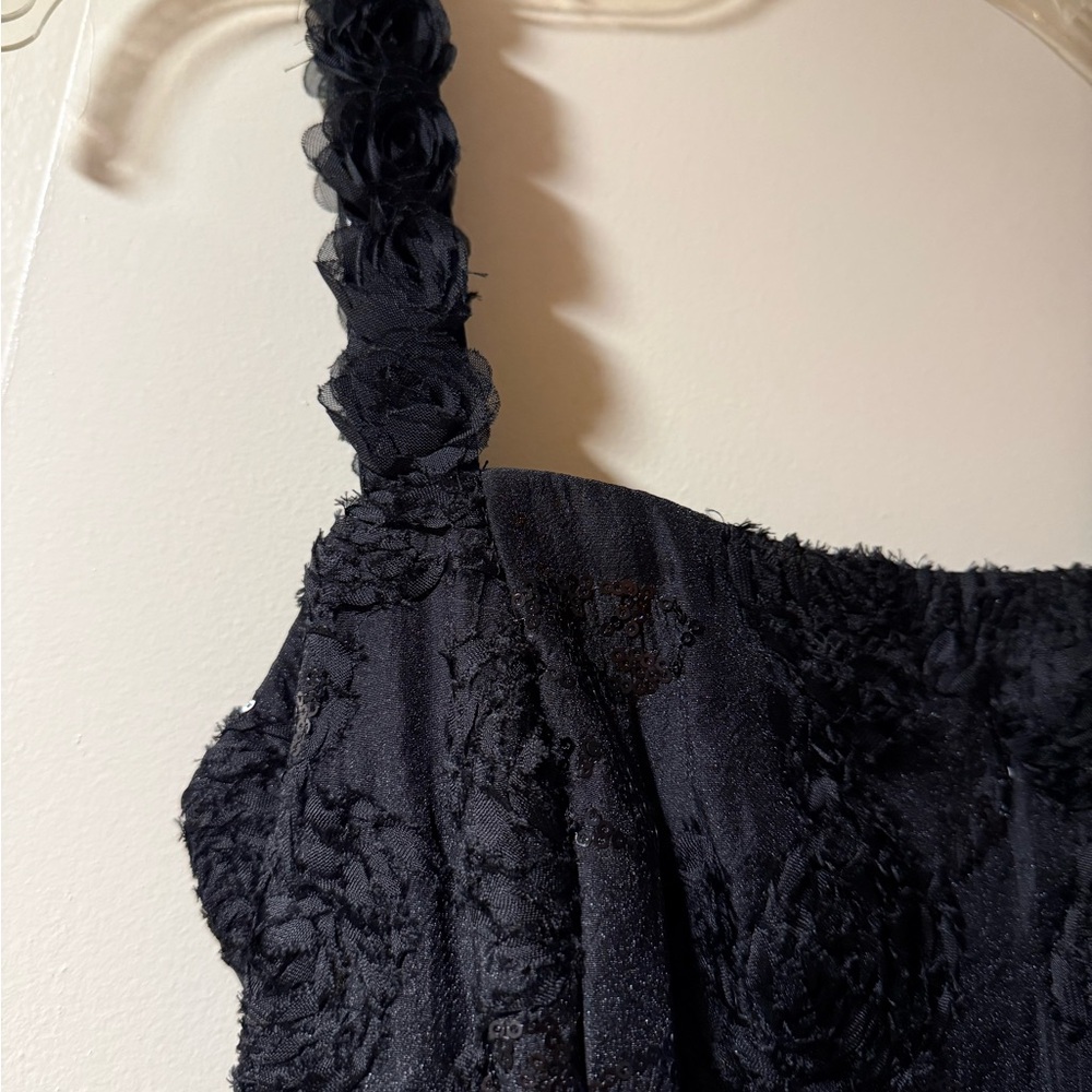 Adrianna Papell Black Mini Dress - Picture 11 of 11